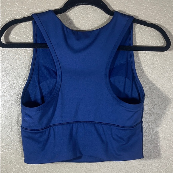 All in Motion Like New Navy Sports Bra with Removable Cups Razorback Med - Picture 3 of 4